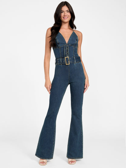REBEL HALTER JUMPSUI