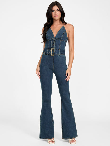 REBEL HALTER JUMPSUI