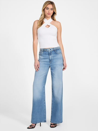 WIDE LEG BRAIDED