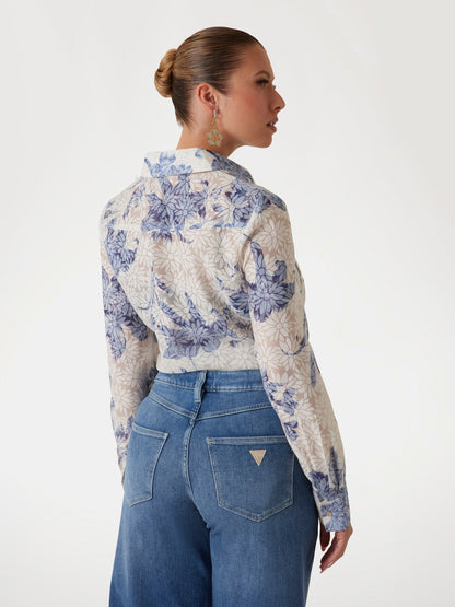 LS ADELAIDE BOW SHIR
