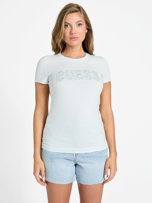 CN SS LOGO LACE TEE