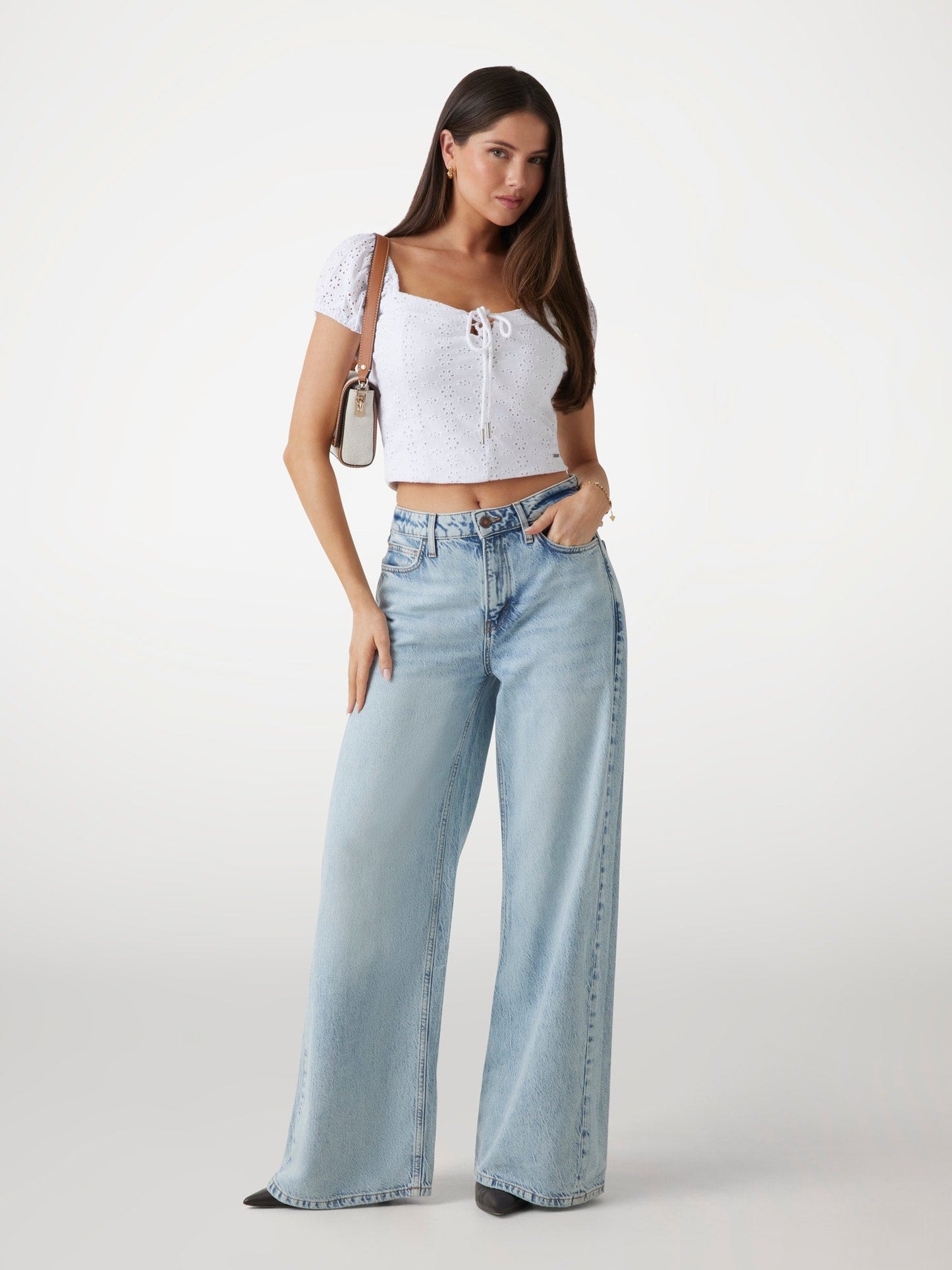 ELIANE SS PUFFED TOP