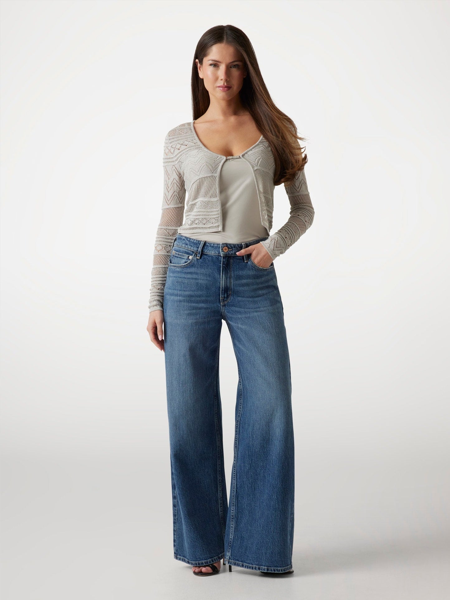 NELLIE LS CARDI SWTR