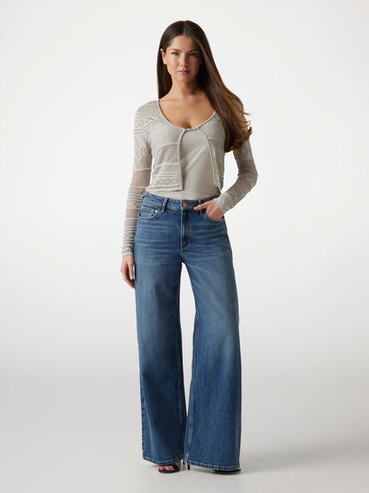 NELLIE LS CARDI SWTR