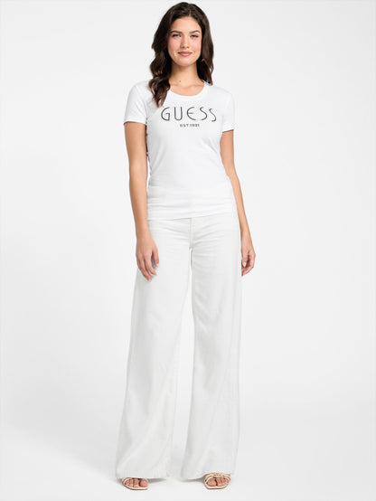 CN SS GUESS LOGO TEE