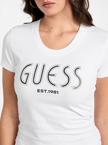 CN SS GUESS LOGO TEE