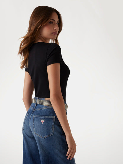 CN SS GUESS LOGO TEE