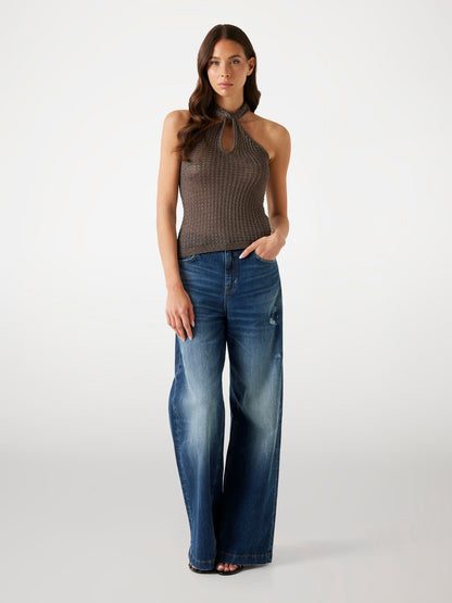 SL HALTER KEYHOLE EL