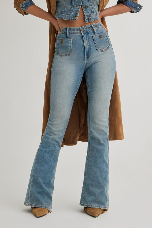 BELLE HIGH RISE FLAR