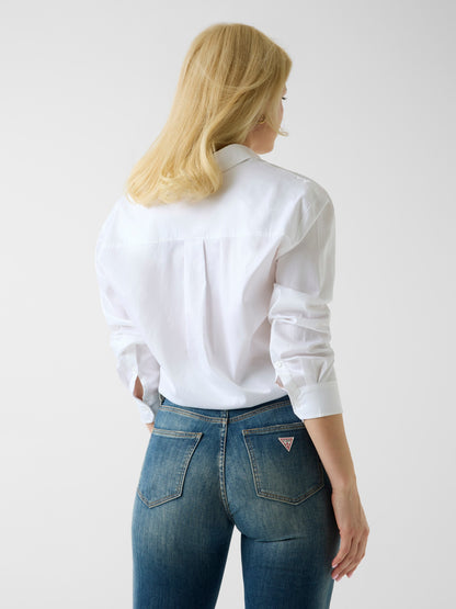 LS OVERSIZED POPLIN