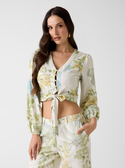 LS SHIRLEY LINEN TOP