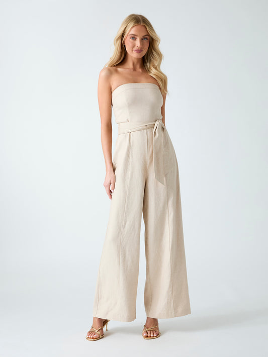 JACKIE LINEN JUMPSUI