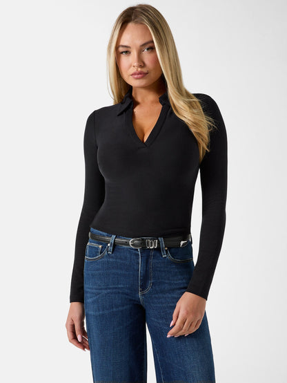 LS VNECK CRISTINA TO