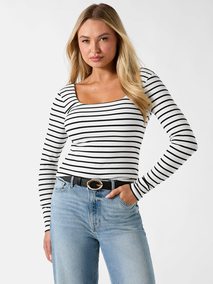 LS SQUARE NECK CHRYS