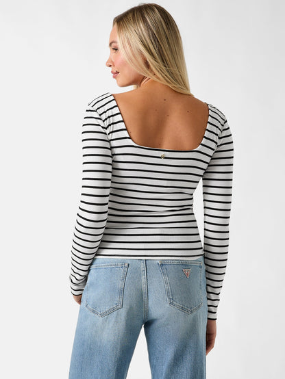 LS SQUARE NECK CHRYS