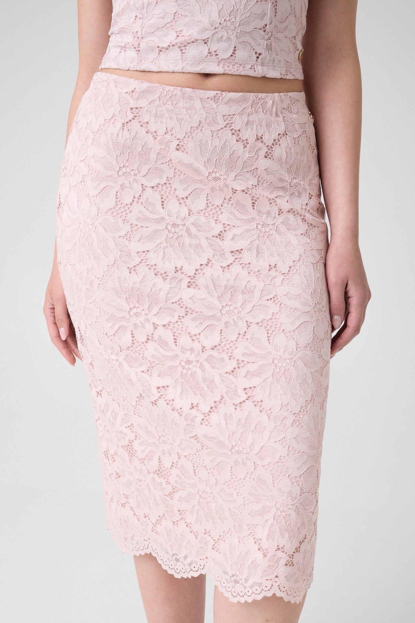 KATRINA MIDI LACE SK