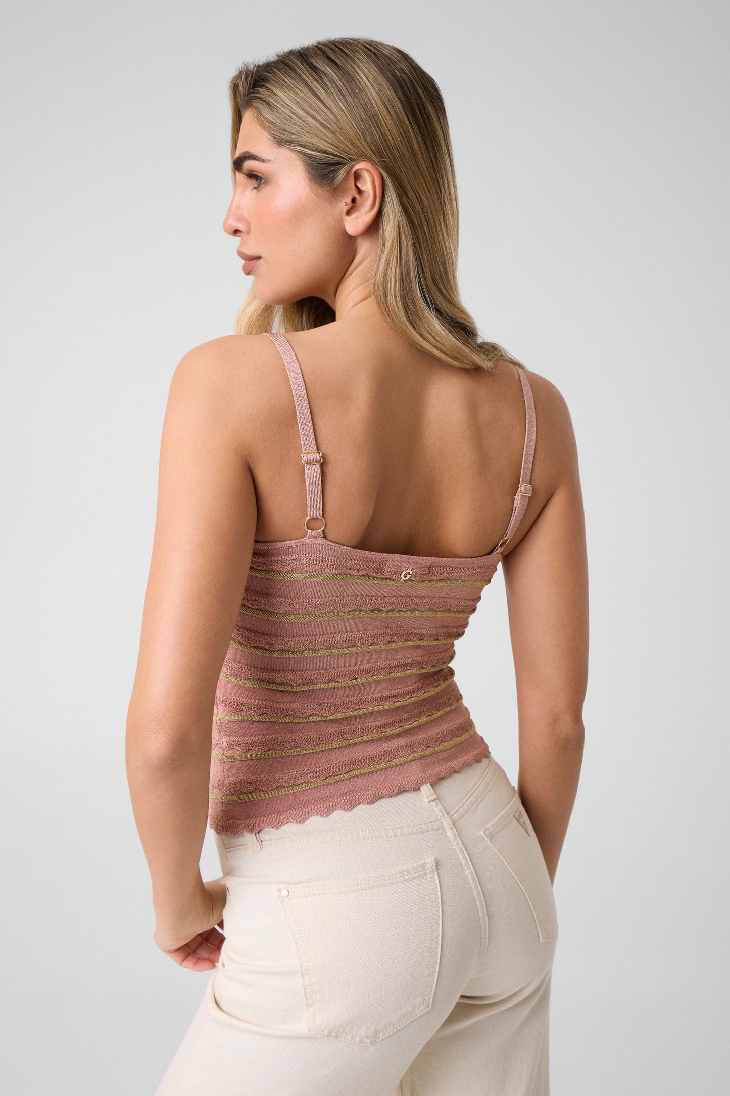 SL VN SCALLOP STRIPE
