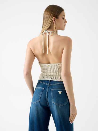 SL HALTER CROCHET FL