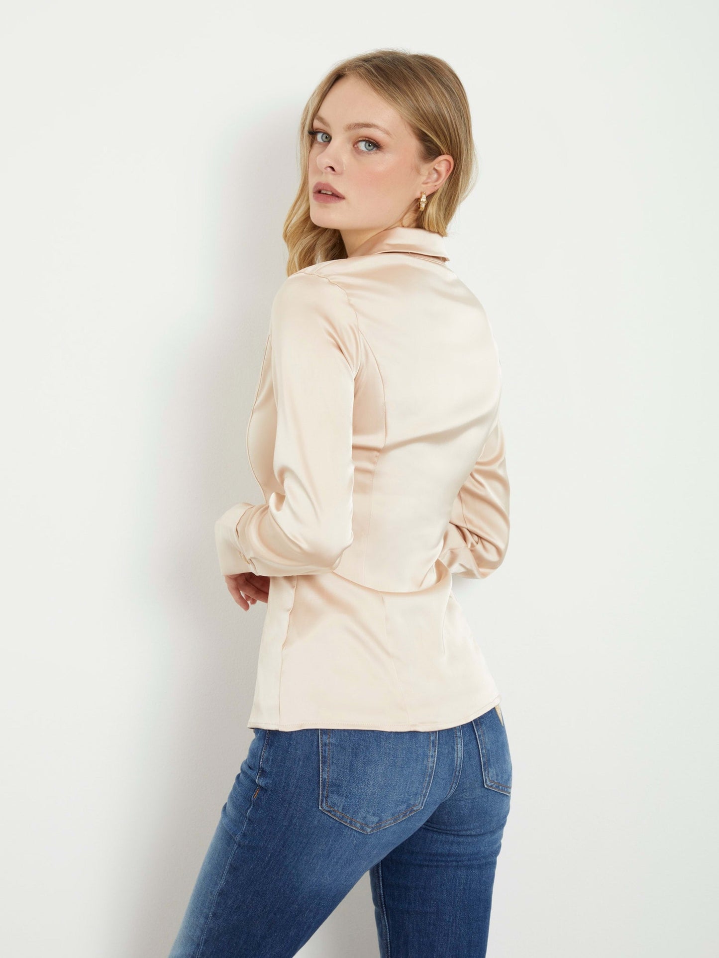 LS FERNANDA CORSET SHIRT
