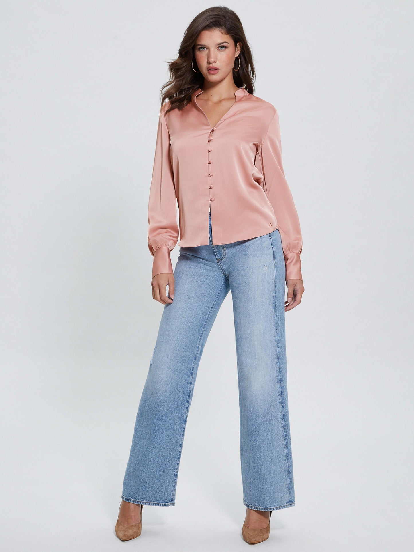 LS RITA BUTTONS SHIRT