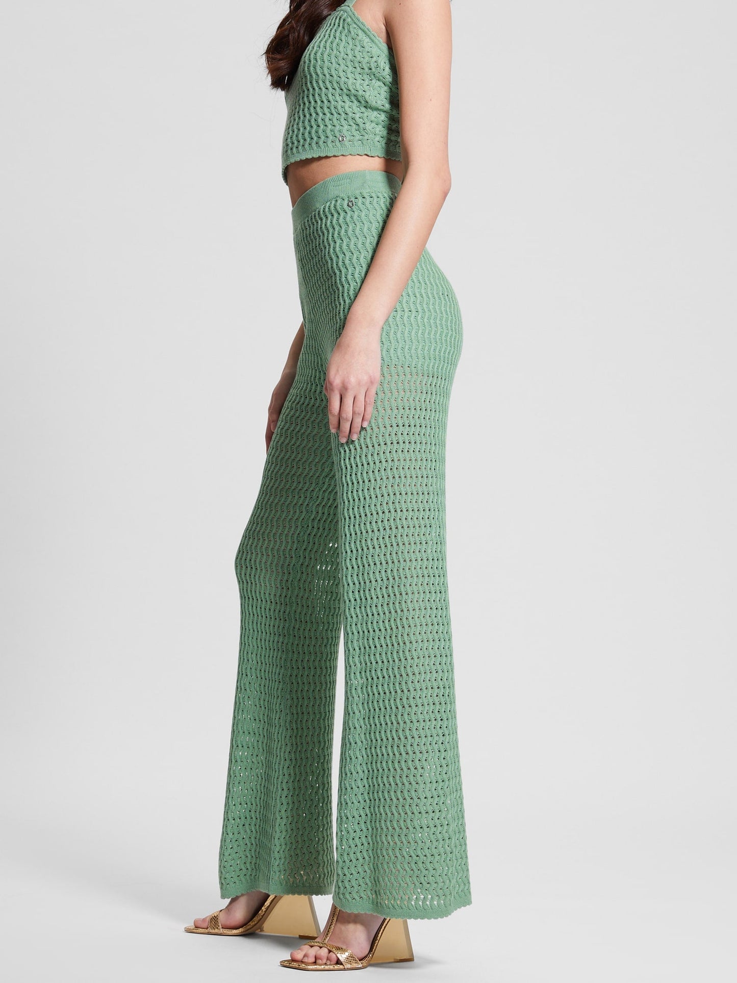 YASMINA WIDE LEG SWTR PANT