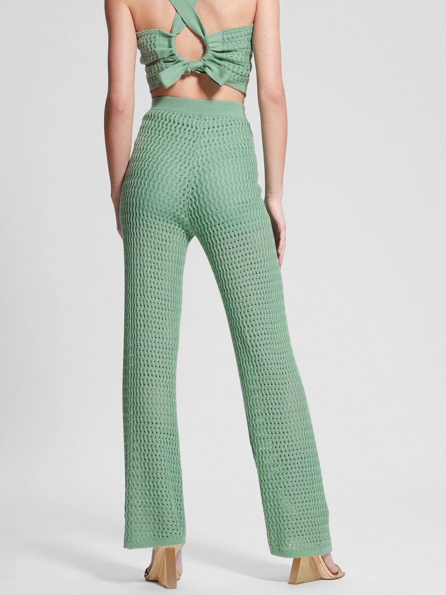 YASMINA WIDE LEG SWTR PANT