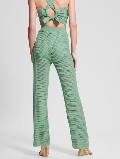 YASMINA WIDE LEG SWTR PANT