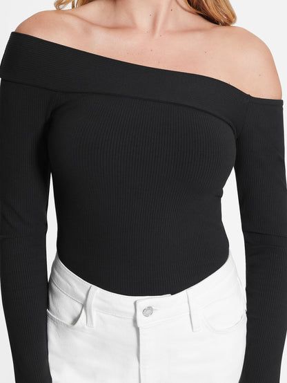 LS OFF SHOULDER AMELIA TOP