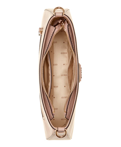 NOELLE TOP ZIP SHOULDER BAG